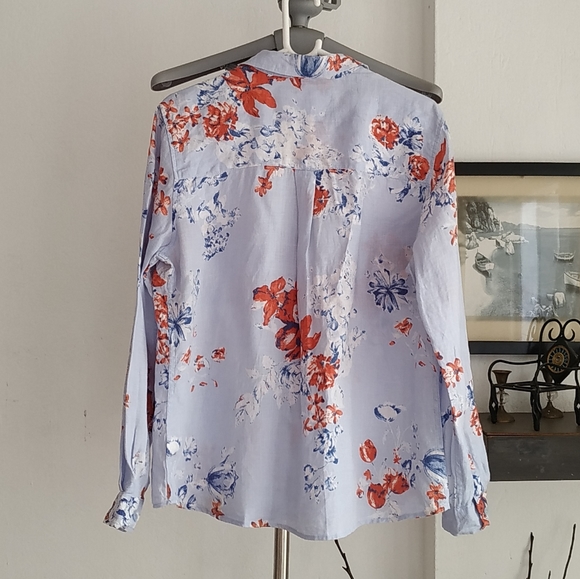 M&S Linen Button down Shirt - Picture 9 of 11